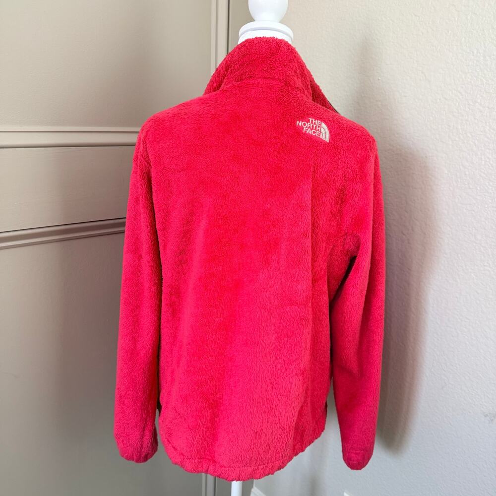 The North Face Womens Osito Jacket Dark Pink Fleece Size M Gorpcore Athleisure - Picture 5 of 10